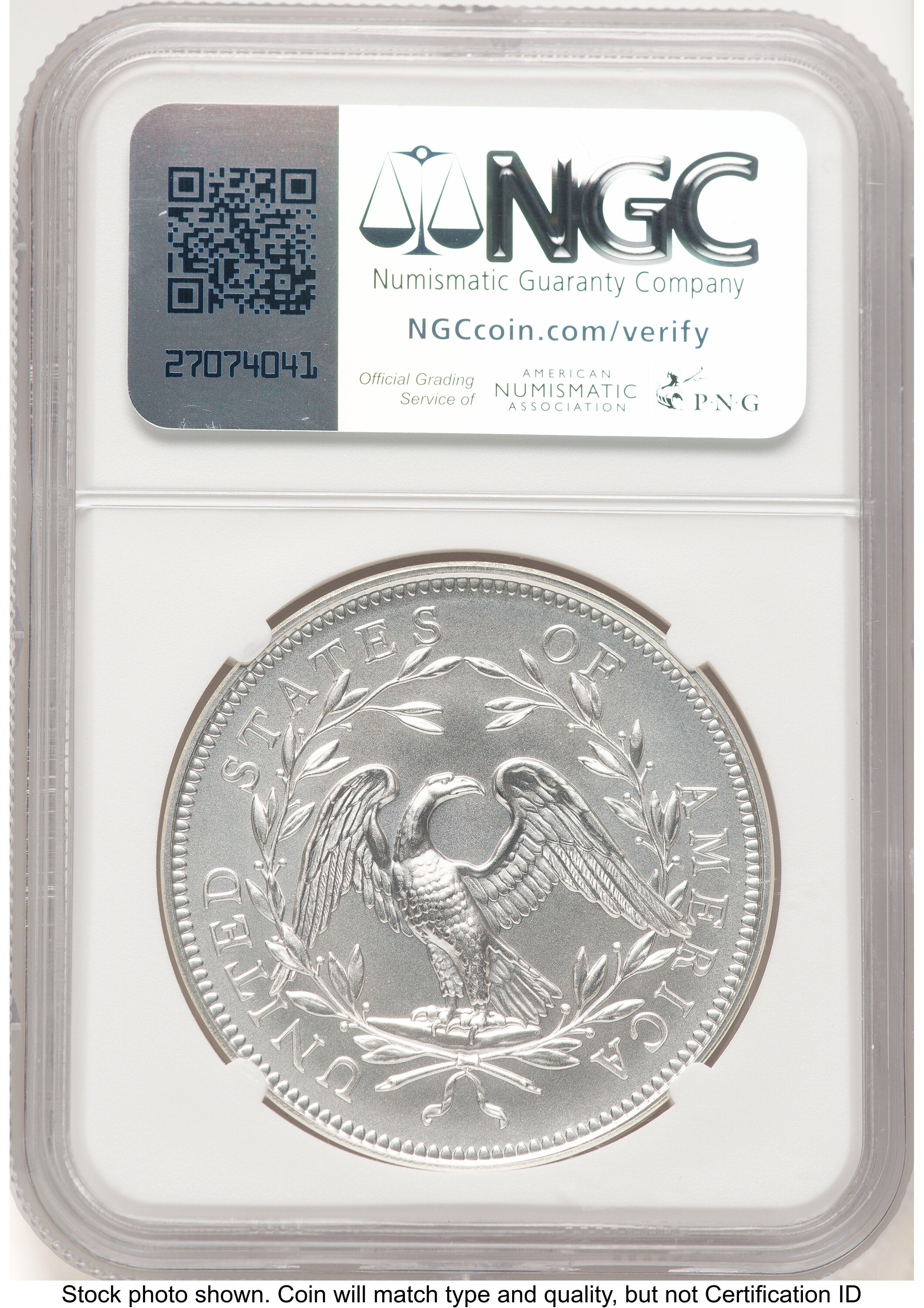 2024-(P) Silver 230th Anniversary Flowing Hair Medal Privy Mark FDI Flowing Hair Label Modern Commemoratives NGC MS70