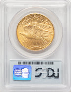 1910 $20 Saint-Gaudens Double Eagle PCGS MS62