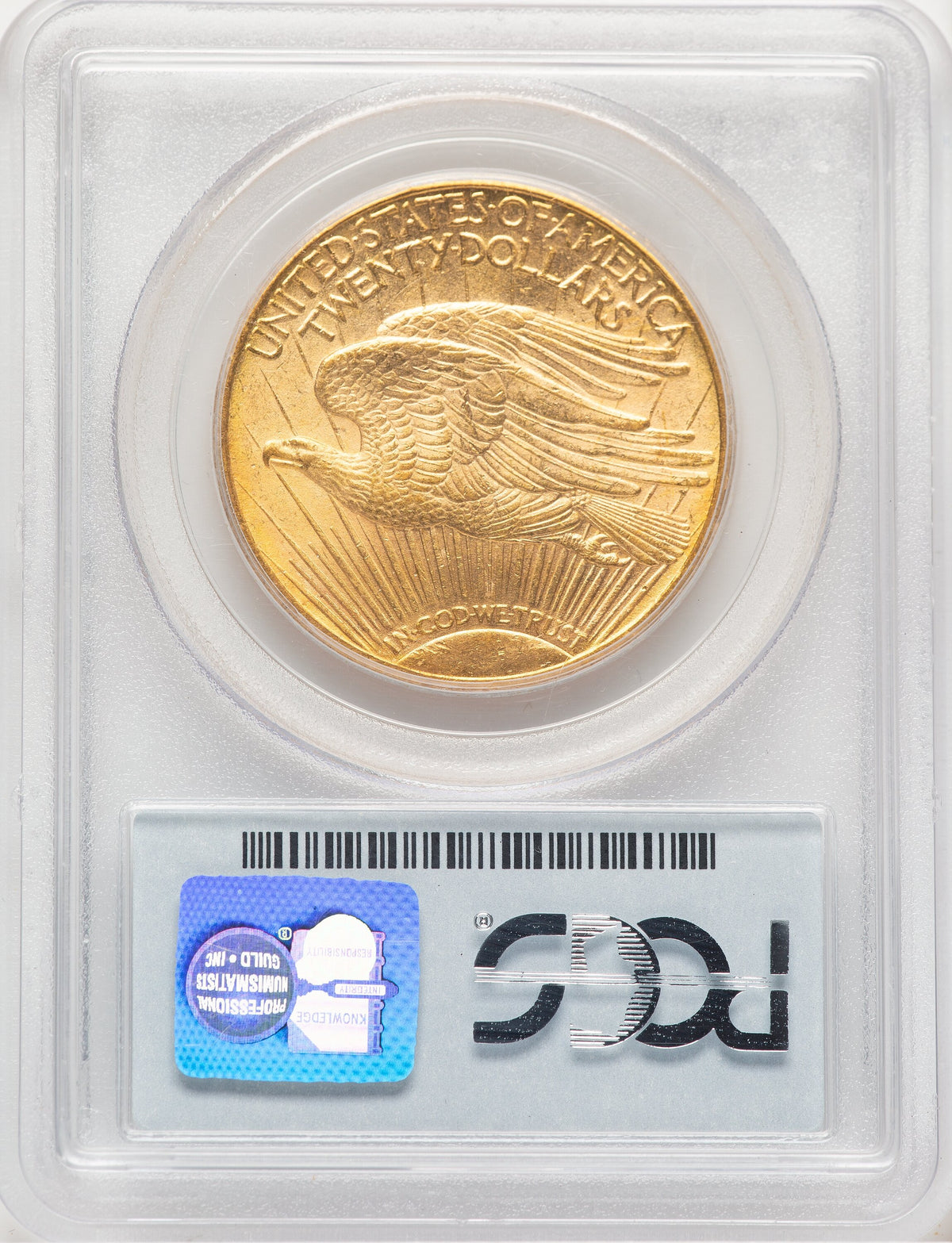 1910 $20 Saint-Gaudens Double Eagle PCGS MS62