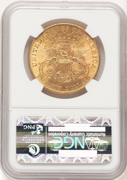 1904 $20 Liberty CAC Liberty Double Eagle NGC MS63