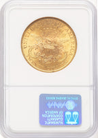 1899 $20 CAC Liberty Double Eagle NGC MS64