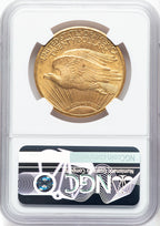 1924 $20 Saint Saint-Gaudens Double Eagle NGC MS66+