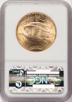 1926 $20 CAC Saint-Gaudens Double Eagle NGC MS64