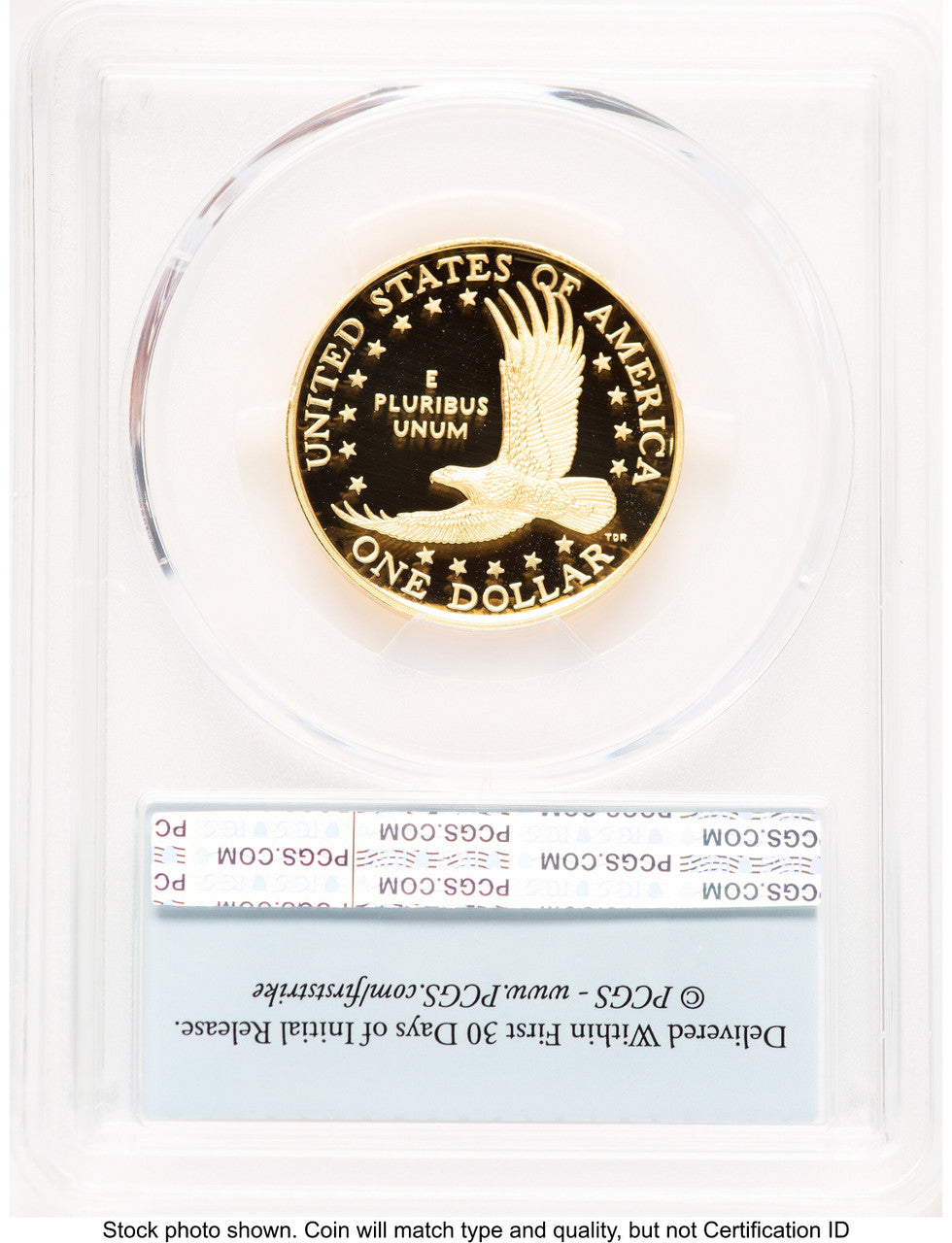 2025-W 1/2 oz Proof Gold Sacagawea 25th Anniversary FS Flag PCGS PR70 (521720020)