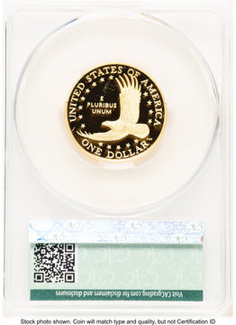 2025-W 1/2 oz Proof Gold Sacagawea 25th Anniversary First Day Of Delivery CACG PR70