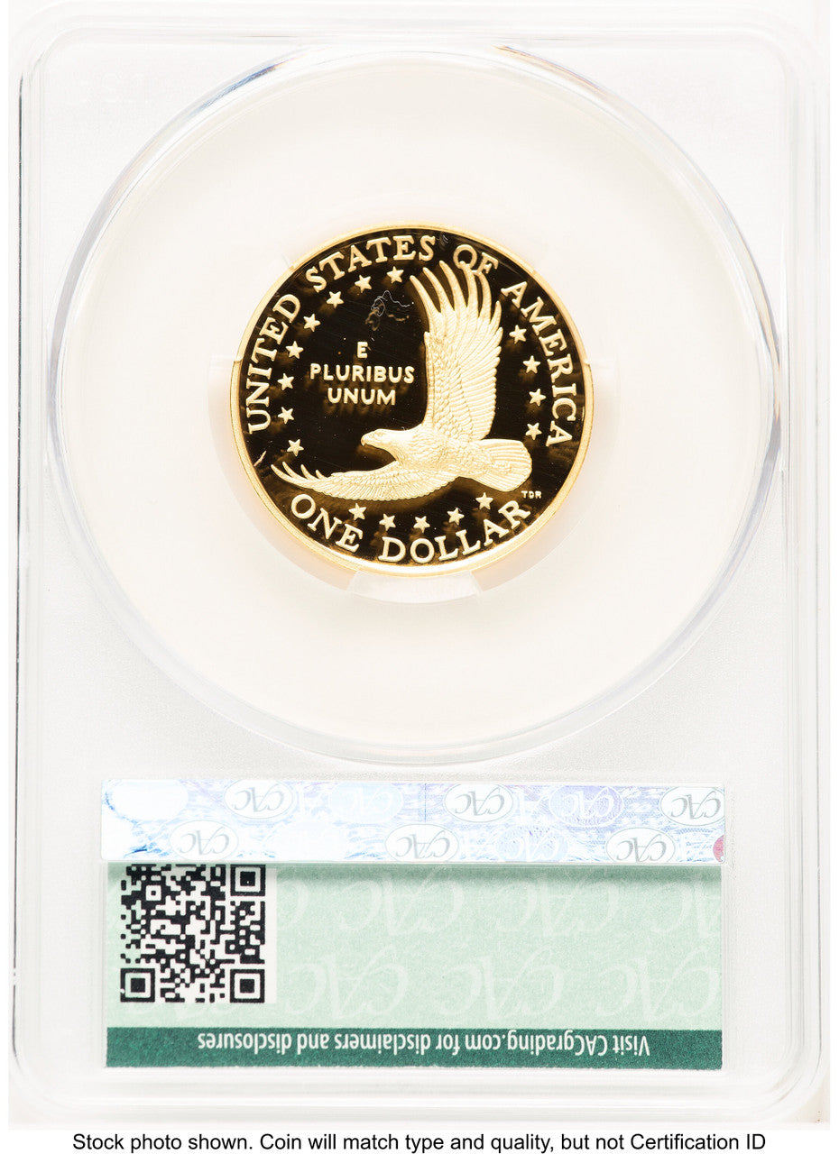 2025-W 1/2 oz Proof Gold Sacagawea 25th Anniversary First Day Of Delivery CACG PR70