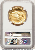 2015-W G$100 American Liberty High Relief FR Bunting Flag NGC MS70