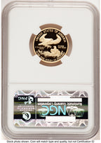2013-W Proof Gold Eagle 1/4 oz Brown Label NGC PF70