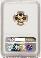 2016-W Proof Gold Eagle 1/10 oz Brown Label NGC PF70
