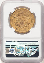 1863 $20 Liberty Double Eagle NGC AU55 (521828016)