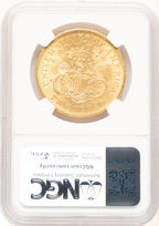 1866 $20 Liberty Double Eagle NGC AU58