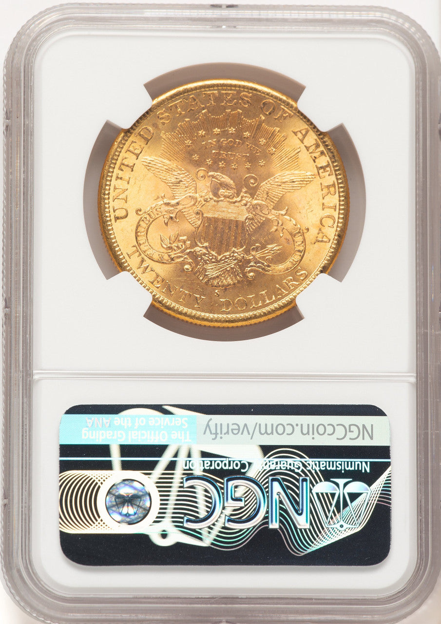 1898-S $20 Liberty Double Eagle NGC MS64+ (521834027)