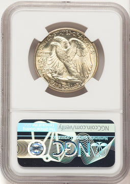 1936-D 50C Walking Liberty Half Dollar NGC MS67 (521835017)