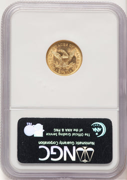 1907 $2.50 CAC Liberty Quarter Eagle NGC MS66 (521835019)