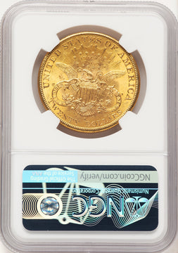 1898-S $20 CAC Liberty Double Eagle NGC MS64