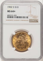1902-S $10 Liberty Eagle NGC MS64+ (521987240)