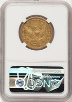 1844-O $10 Liberty Eagle NGC XF45
