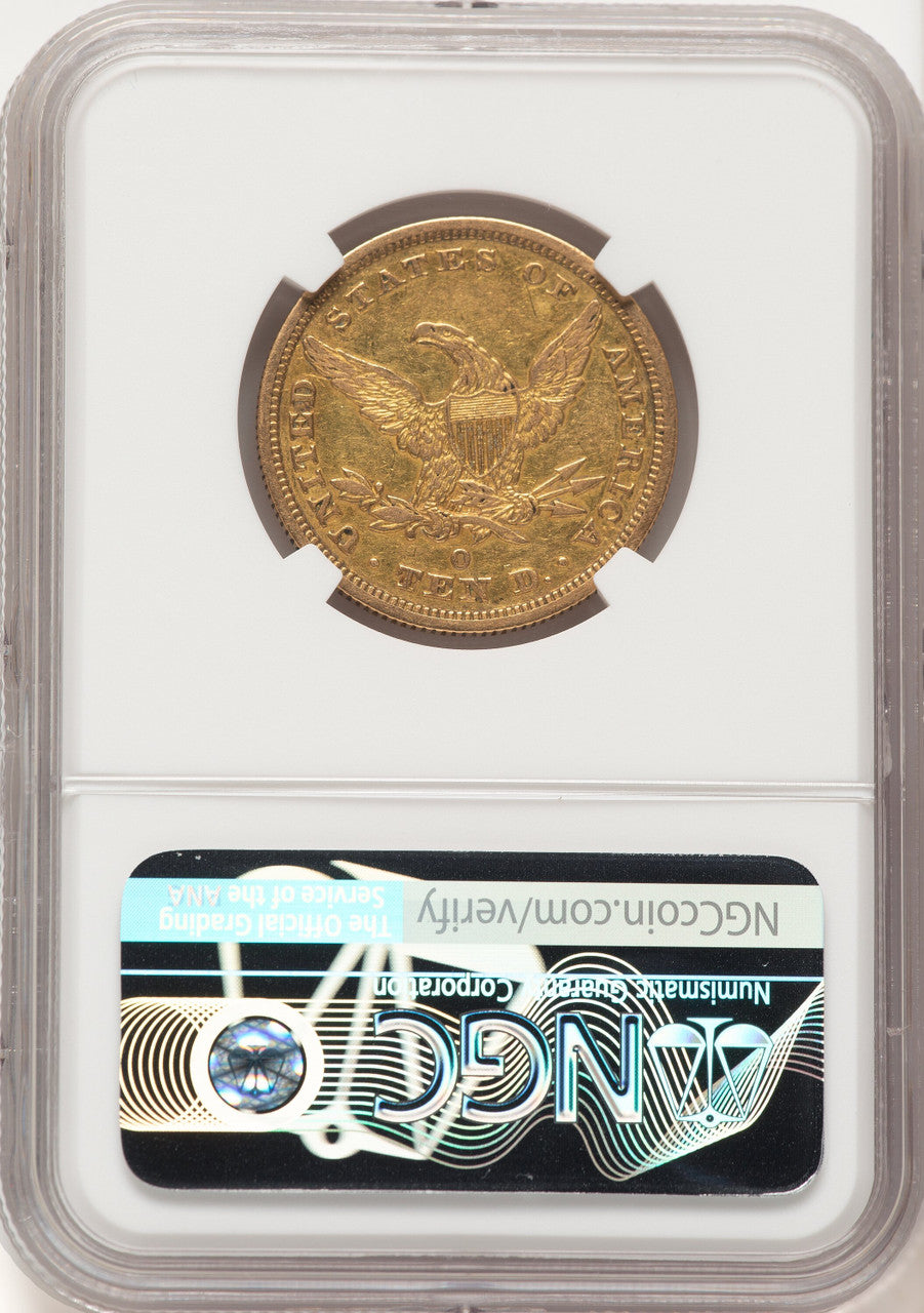1844-O $10 Liberty Eagle NGC XF45