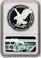 2025-S Proof Silver Eagle Privy U.S. Navy 250th Anniversary 1 oz AR Kenneth Bressett Red Book NGC PF70