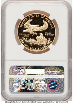2016-W Proof Gold Eagle 1 oz NGC PF70 Ed Moy