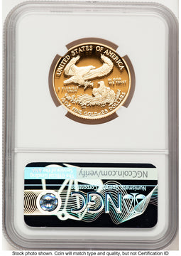 2019-W Proof Gold Eagle 1/2 oz NGC PF70 Ed Moy