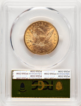 1889-S $10 Liberty Eagle PCGS MS63+