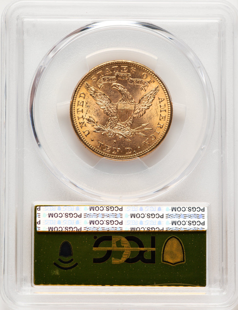 1889-S $10 Liberty Eagle PCGS MS63+