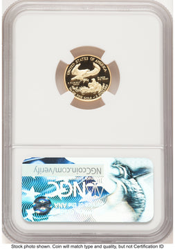2017-W Proof Gold Eagle 1/10 oz NGC PF70 Ed Moy