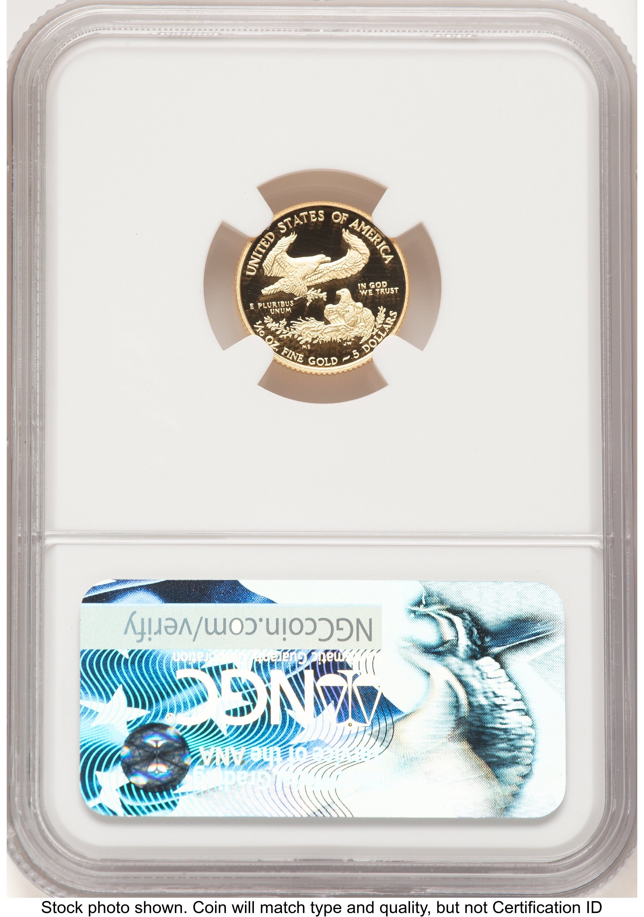 2017-W Proof Gold Eagle 1/10 oz NGC PF70 Ed Moy