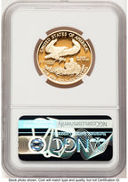 2018-W Proof Gold Eagle 1/2 oz NGC PF70 Ed Moy
