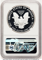 2019-W Proof Silver Eagle 1 oz NGC PF70 Ed Moy