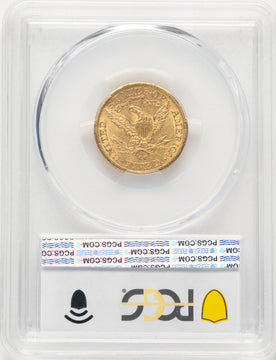 1891-CC $5 Liberty Half Eagle PCGS MS63 (522234001)