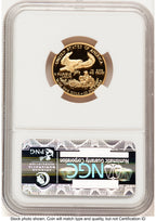 1993-P Proof Gold Eagle 1/4 oz Brown Label NGC PF70
