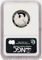 2007-W Proof Platinum Eagle 1/2 oz 10th Anniversary Label NGC PF70