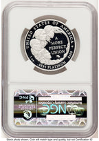 2009-W Proof Platinum Eagle 1 oz Brown Label NGC PF70