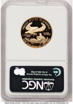 1998-W Proof Gold Eagle 1/2 oz Brown Label NGC PF70