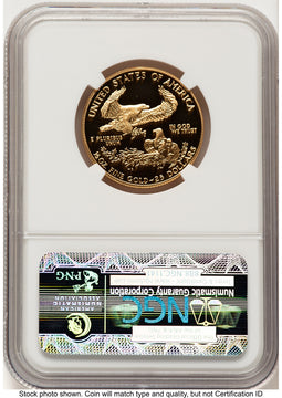 1992-P Proof Gold Eagle 1/2 oz Brown Label NGC PF70 (522240262)