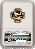 2011-W Proof Gold Eagle 1/4 oz ER Blue NGC PF70