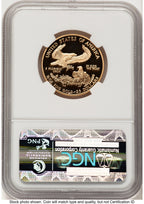 2004-W Proof Gold Eagle 1/2 oz Brown Label NGC PF70