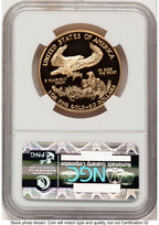 2004-W Proof Gold Eagle 1 oz Brown Label NGC PF70