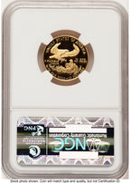 1994-W Proof Gold Eagle 1/4 oz Brown Label NGC PF70