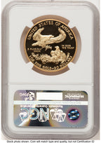 2015-W Proof Gold Eagle 1 oz ER Blue NGC PF70