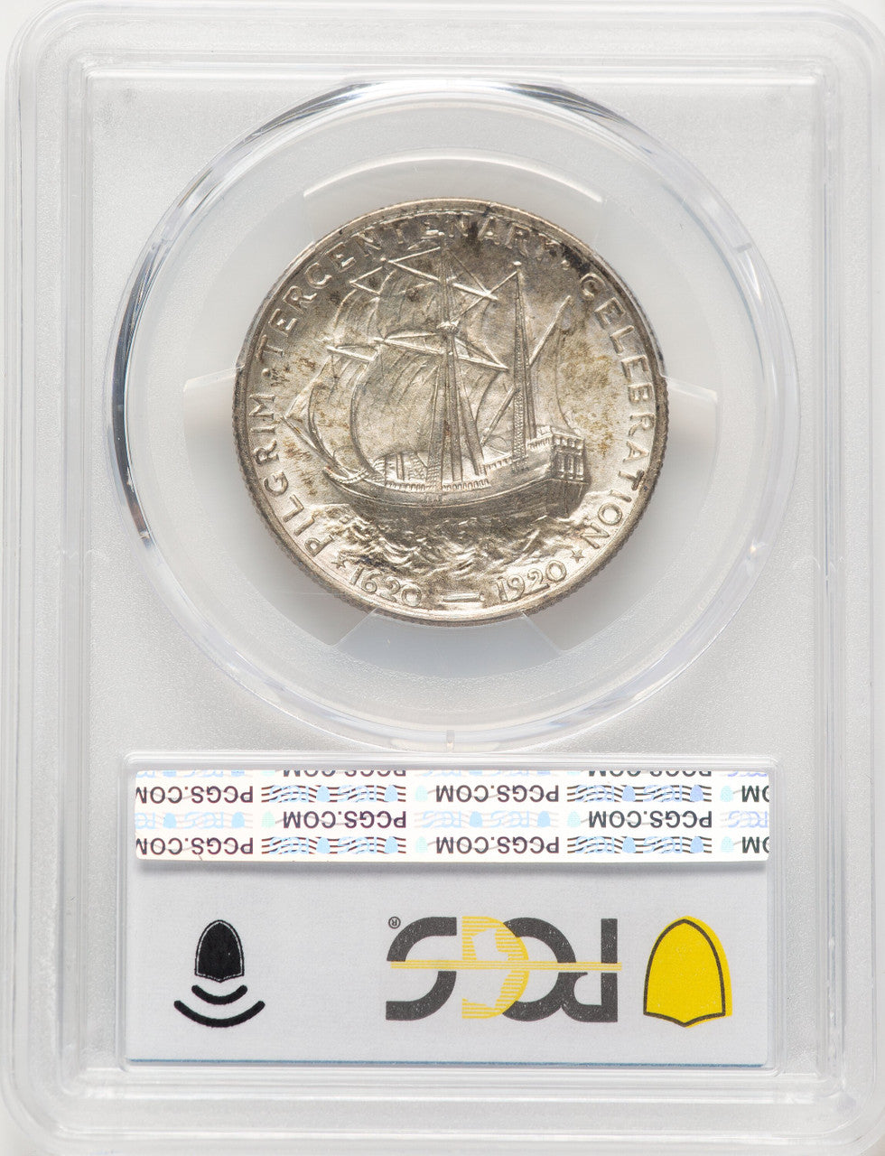 1921 50C Pilgrim Commemorative Silver PCGS MS67 (522320032)