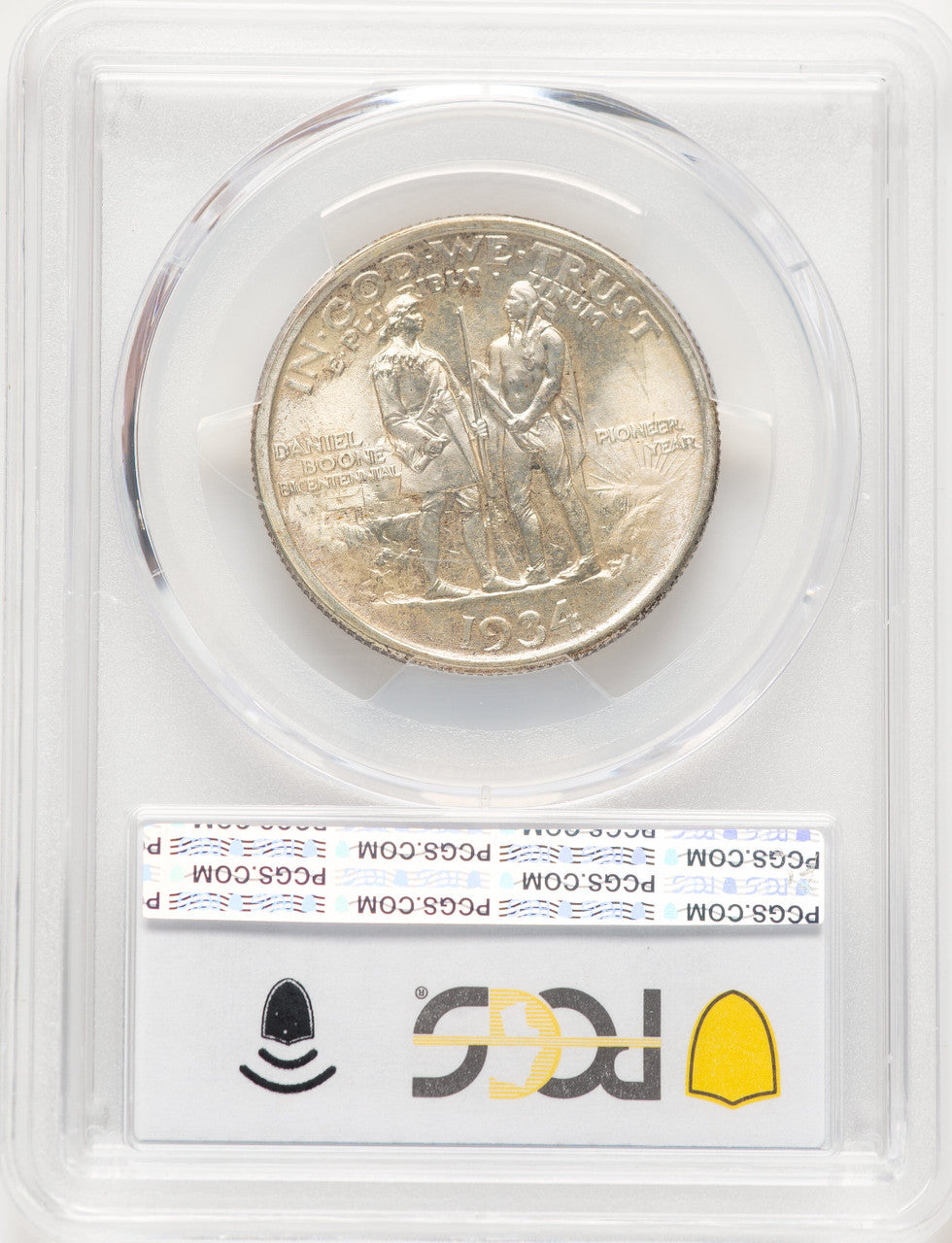 1934 50C Boone Commemorative Silver PCGS MS67