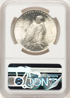 1923 Peace Dollar NGC MS66+ (522320040)