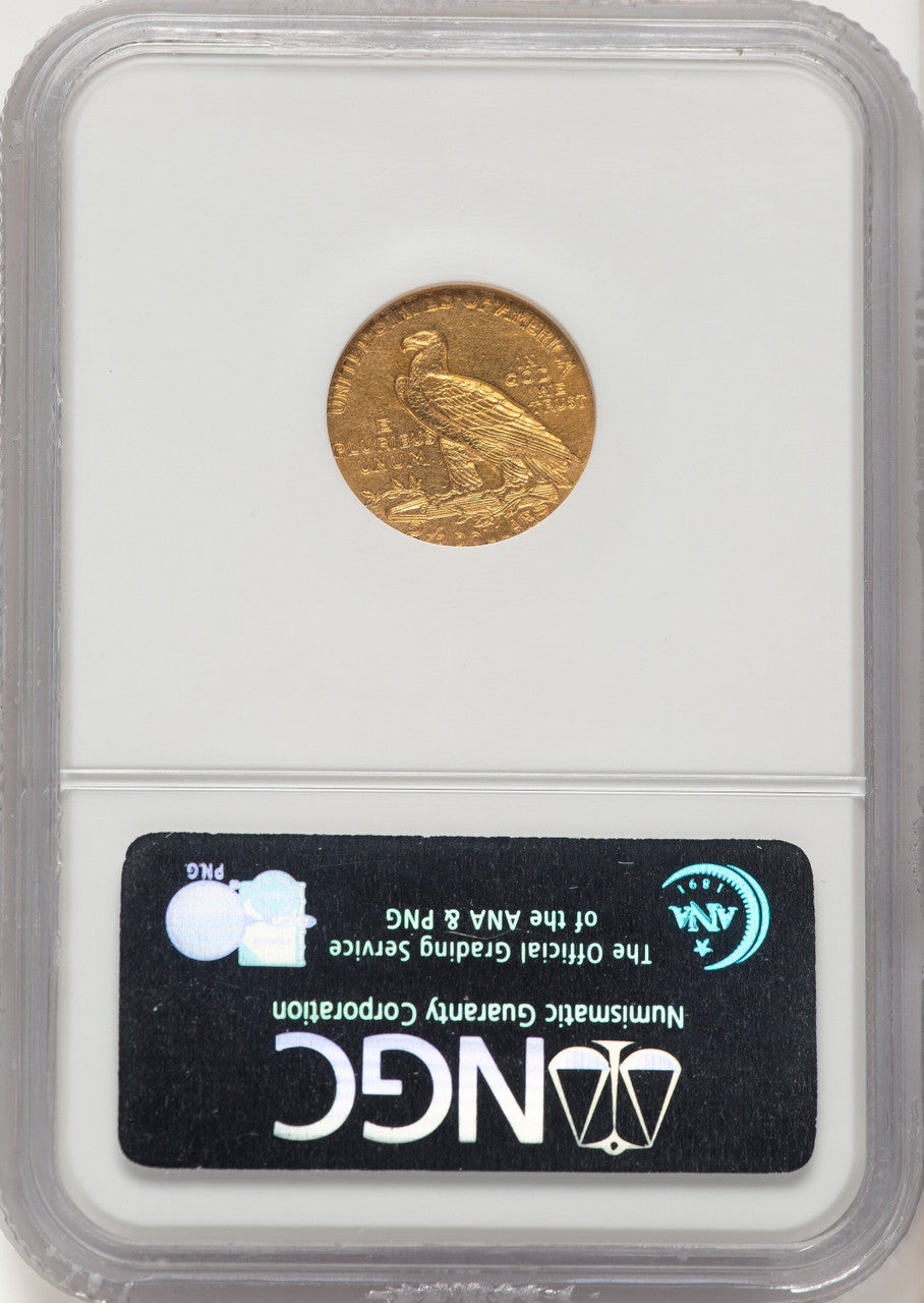 1911-D $2.50 Indian Quarter Eagle NGC AU58 (522320042)