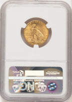 1912 $5 Indian Half Eagle NGC MS65