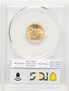 1988 $5 Tenth-Ounce Gold Eagle PCGS MS70 (522320071)