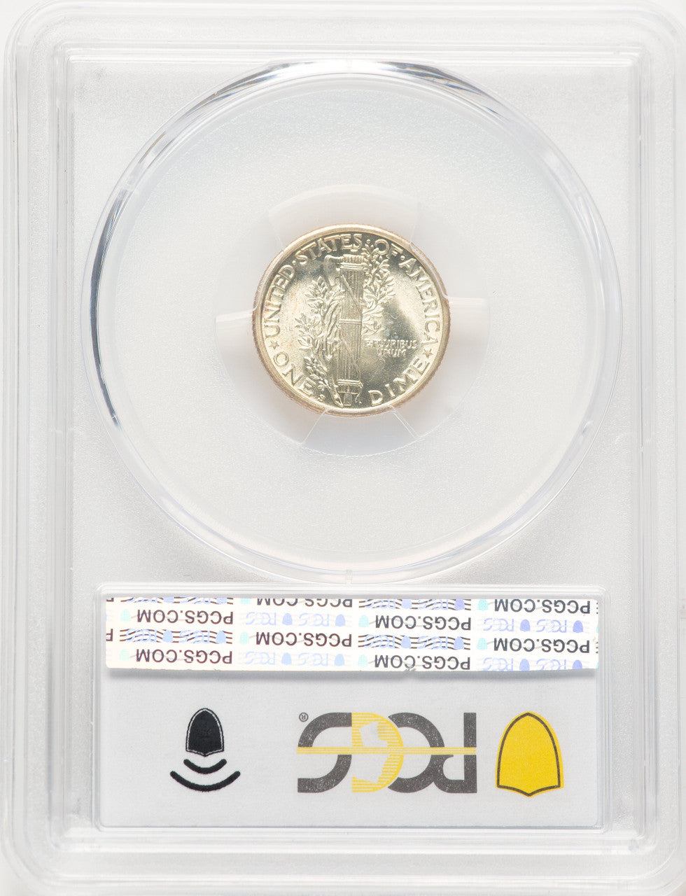 1924-S 10C FB Mercury Dime PCGS MS65