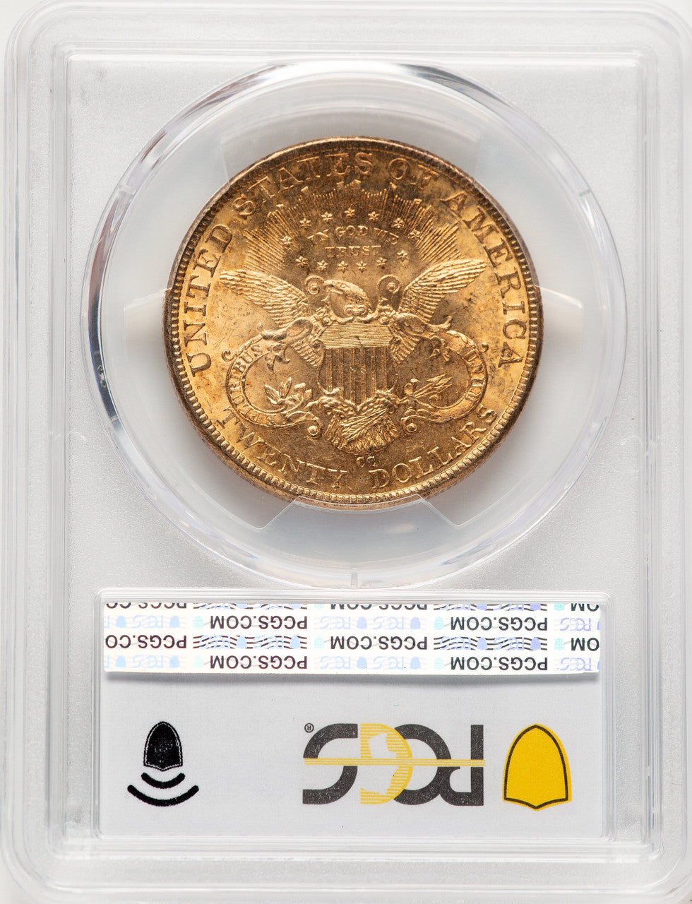 1893-CC $20 Liberty Double Eagle PCGS MS62 (522327001)